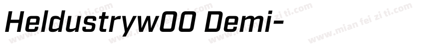 Heldustryw00 Demi字体转换